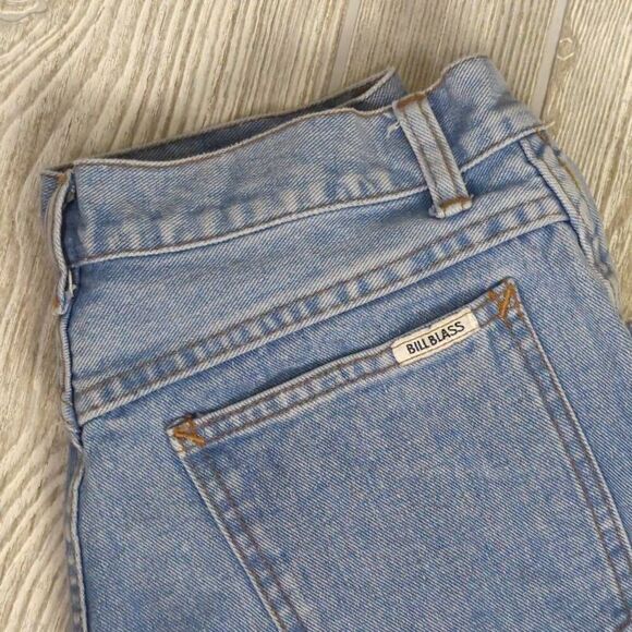 Vintage Bill Blass Women’s Size 10 Mom Blue Denim Jeans 27” Inseam - Picture 5 of 8